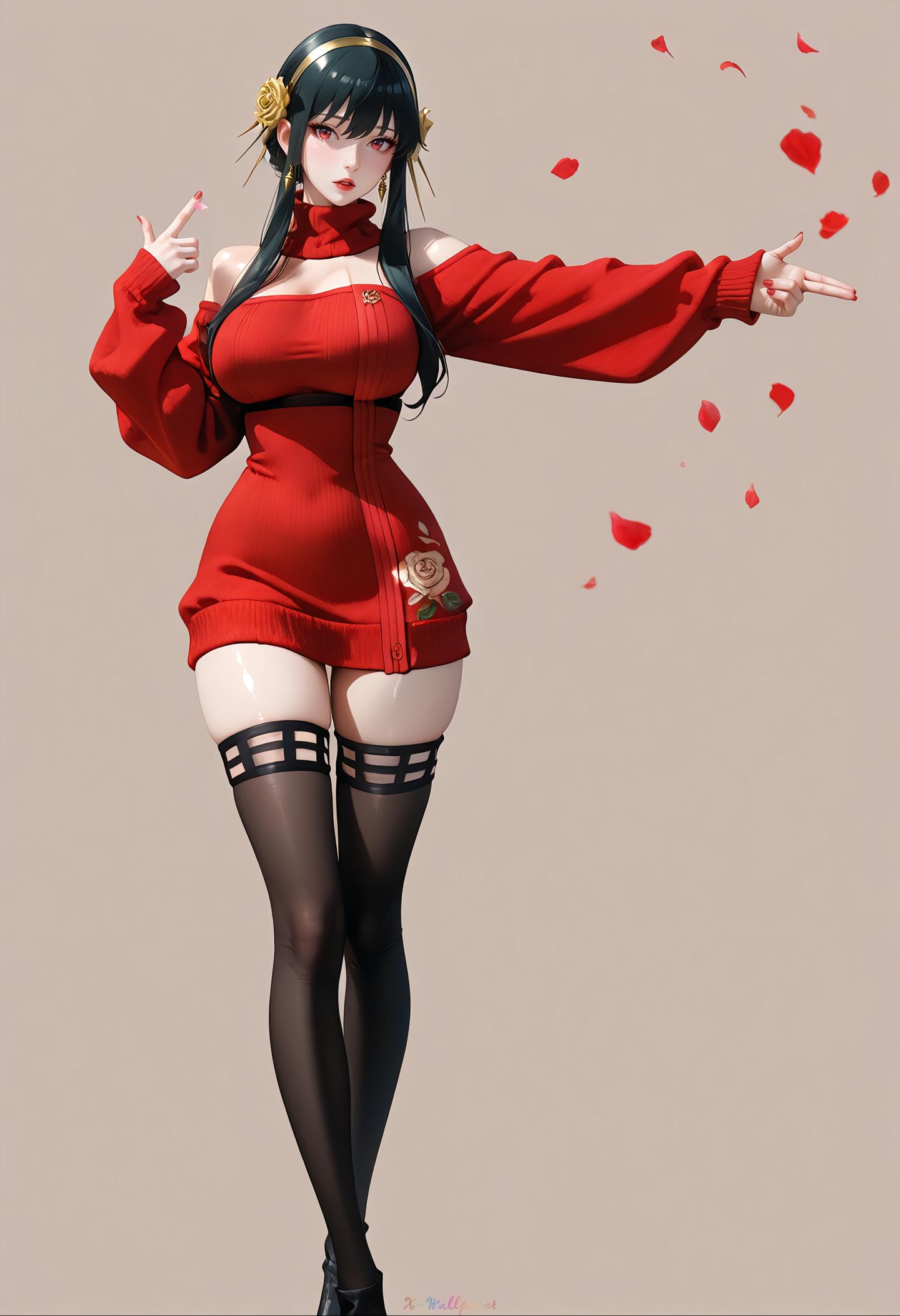 手机高清壁纸,美女,二次元,唯美,间谍过家家动漫,2K,4K,二次元