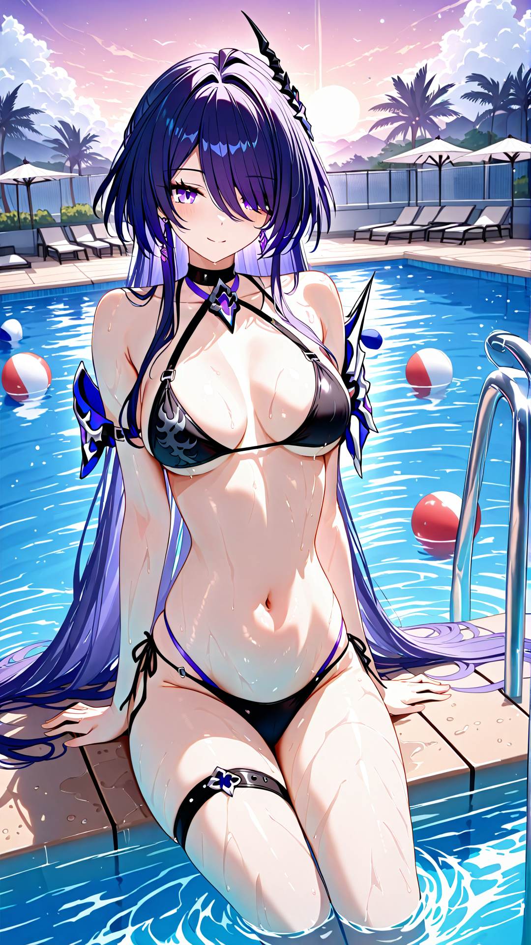 二次元 #崩坏星穹铁道  #泳池穿搭
