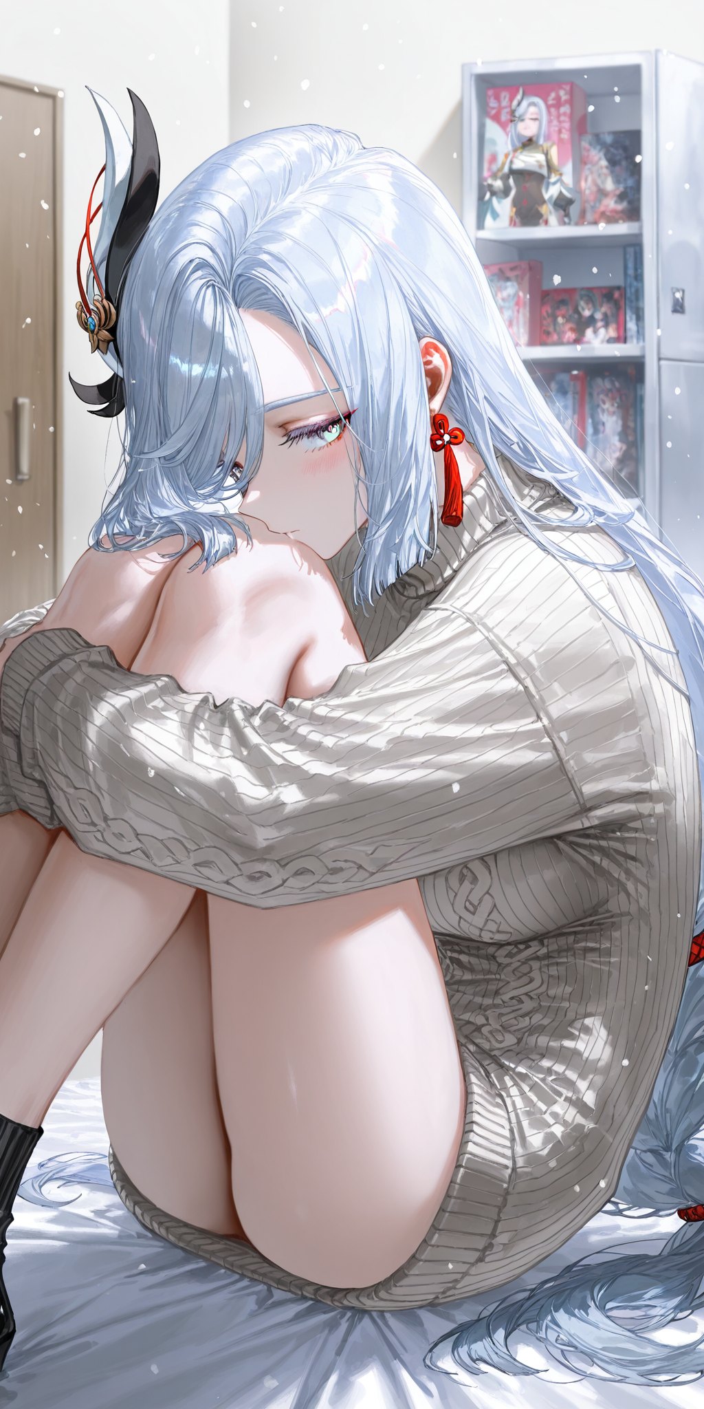 “和申鹤约会”#申鹤 #申鹤高清美图