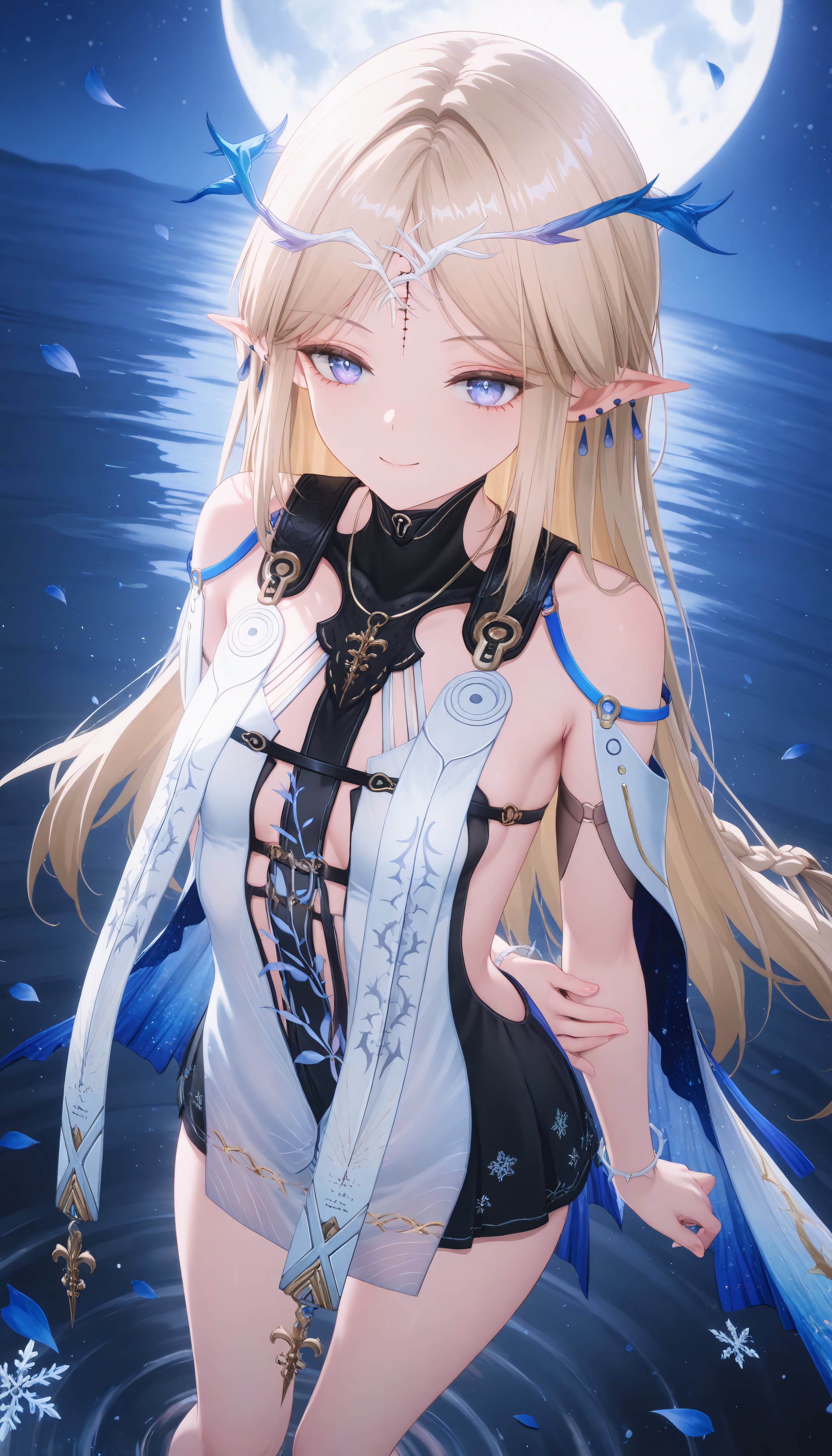 卡提希娅 月下。#鸣潮  #卡提希娅 #二次元 #壁纸