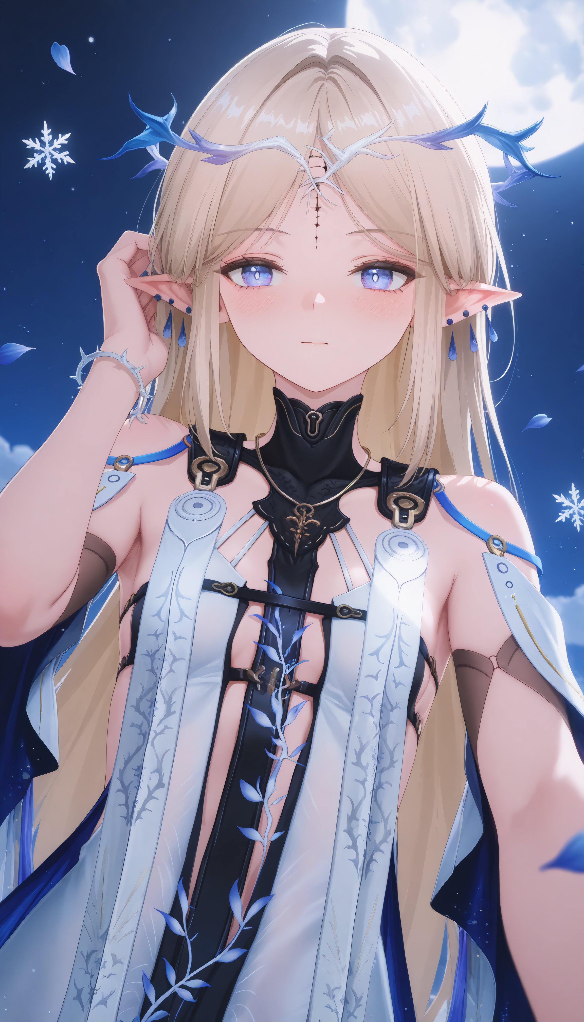 卡提希娅 月下。#鸣潮  #卡提希娅 #二次元 #壁纸
