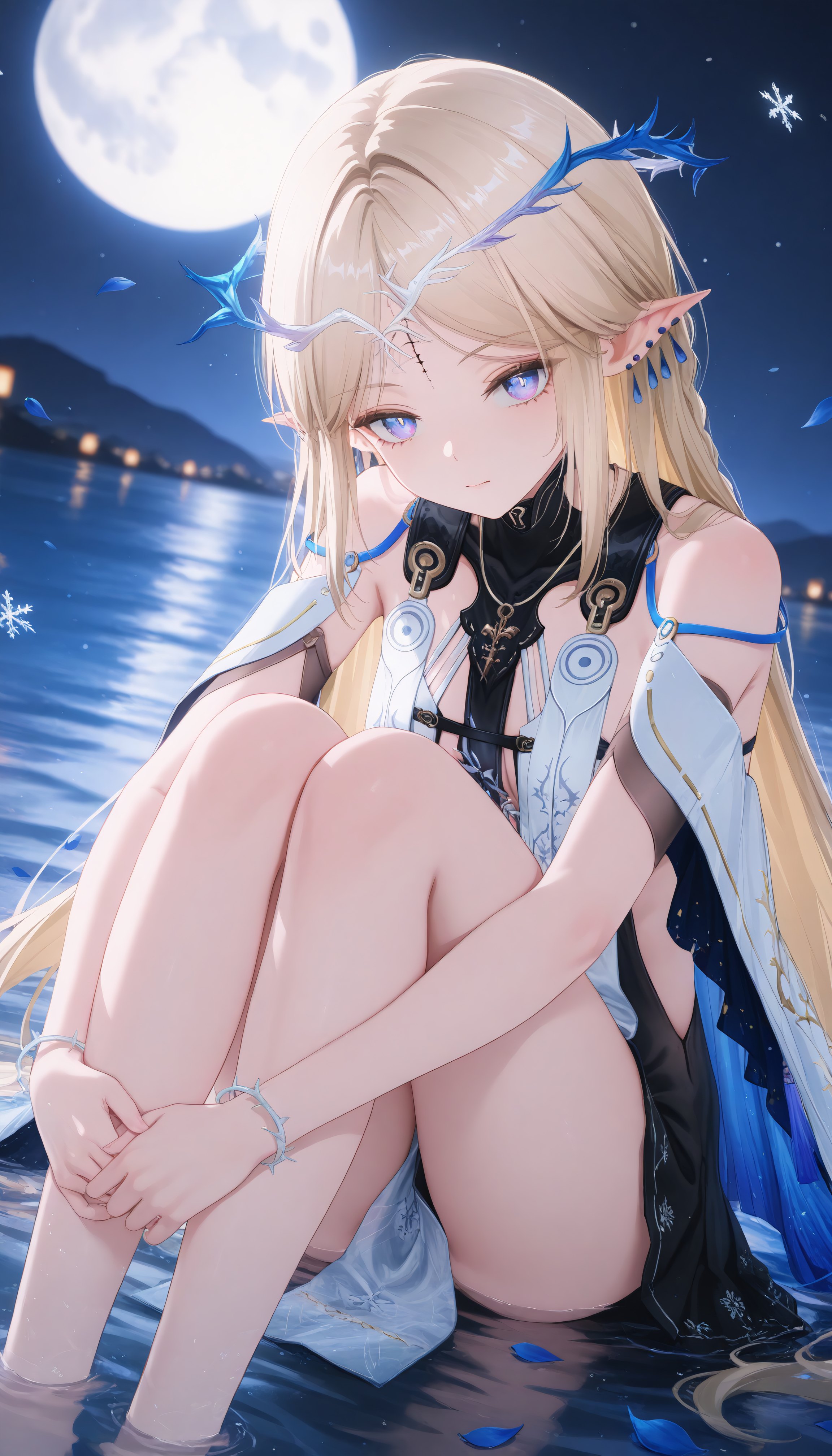 卡提希娅 月下。#鸣潮  #卡提希娅 #二次元 #壁纸