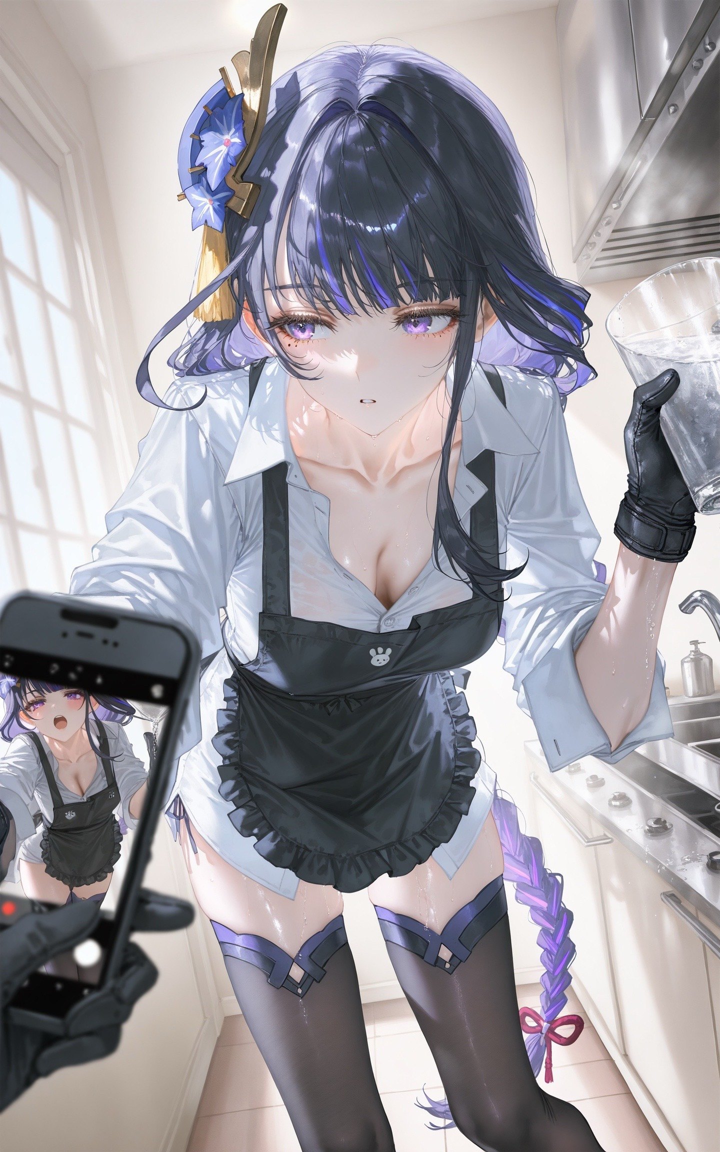 原神 #二次元 #二次元美图 #手机墙纸 #雷电将军