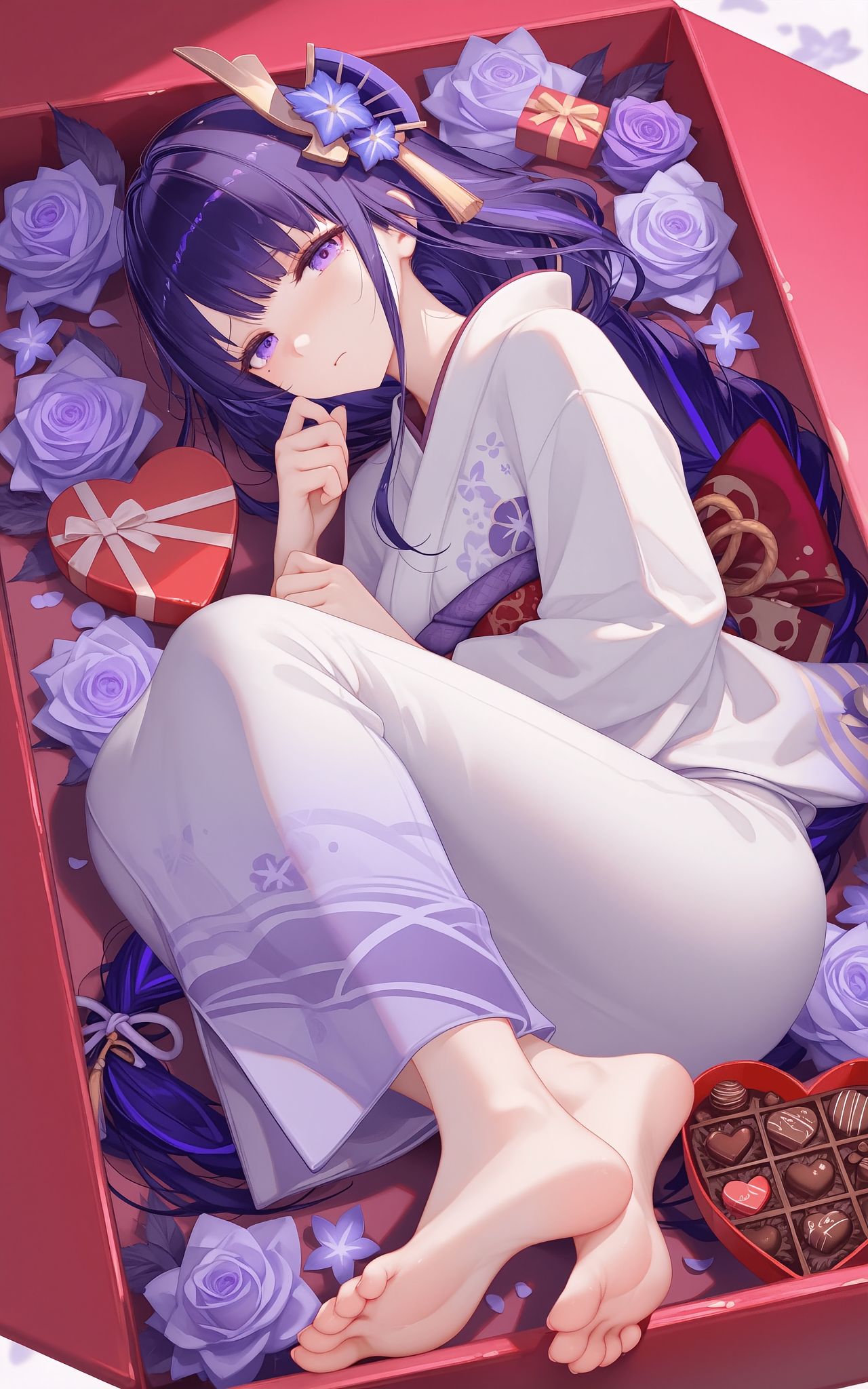 原神 #二次元 #手机墙纸 #八重神子 #神里绫华