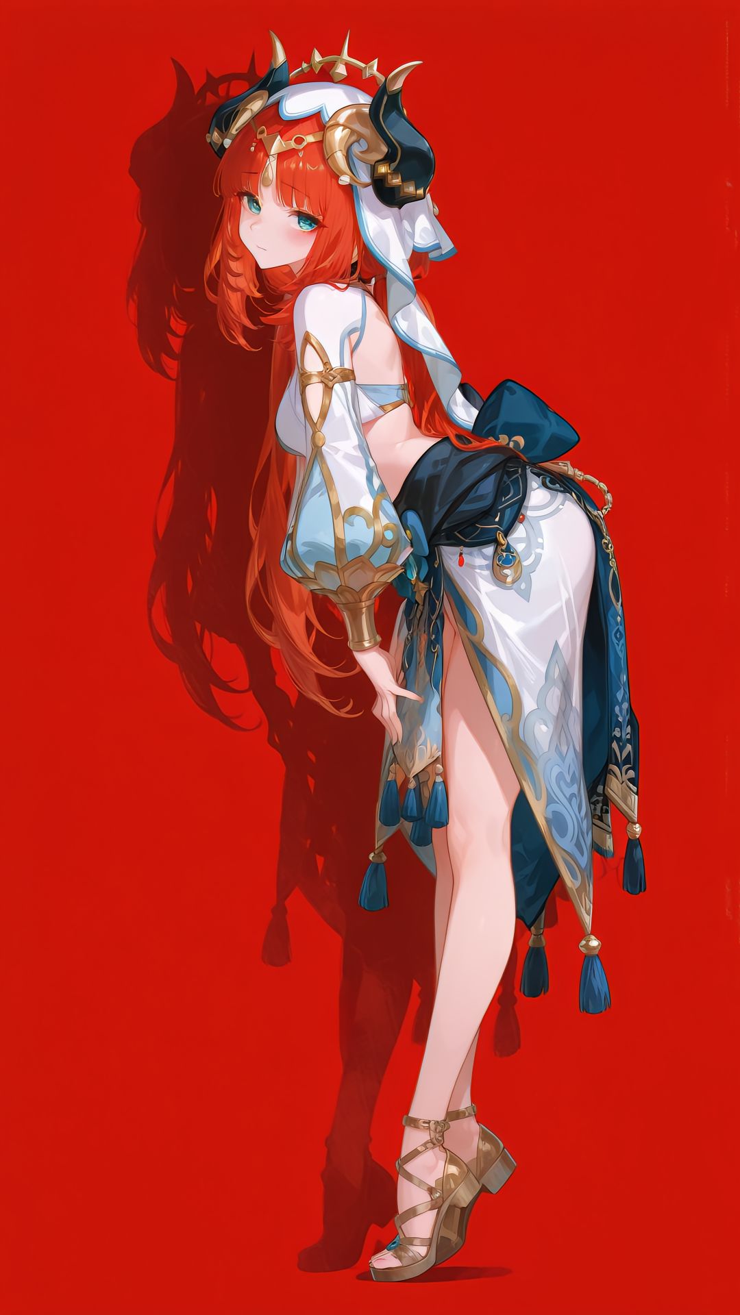 《原神》人物图鉴。#原神 #ai绘画