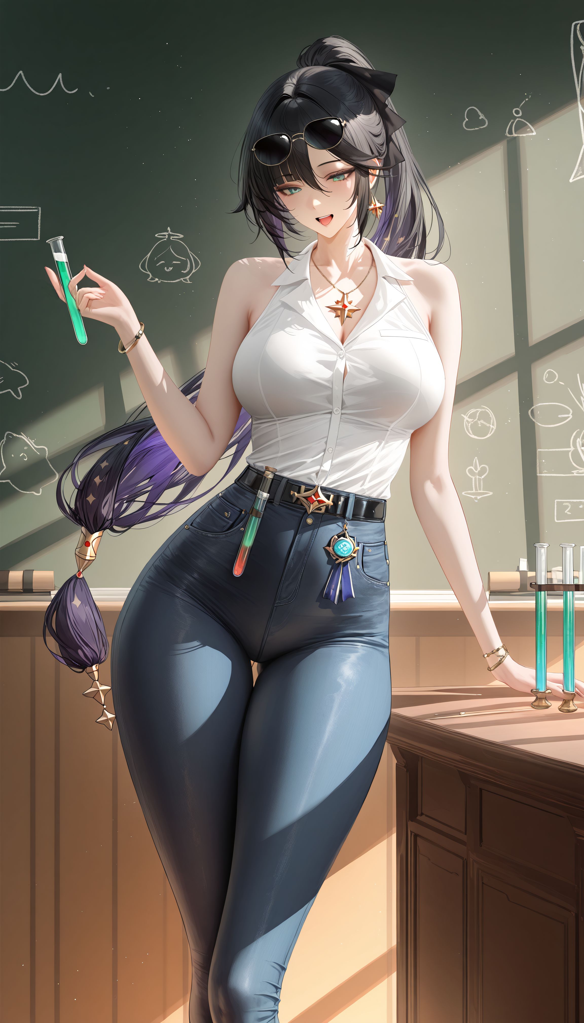 #二次元 #原神 #莫娜 #壁纸