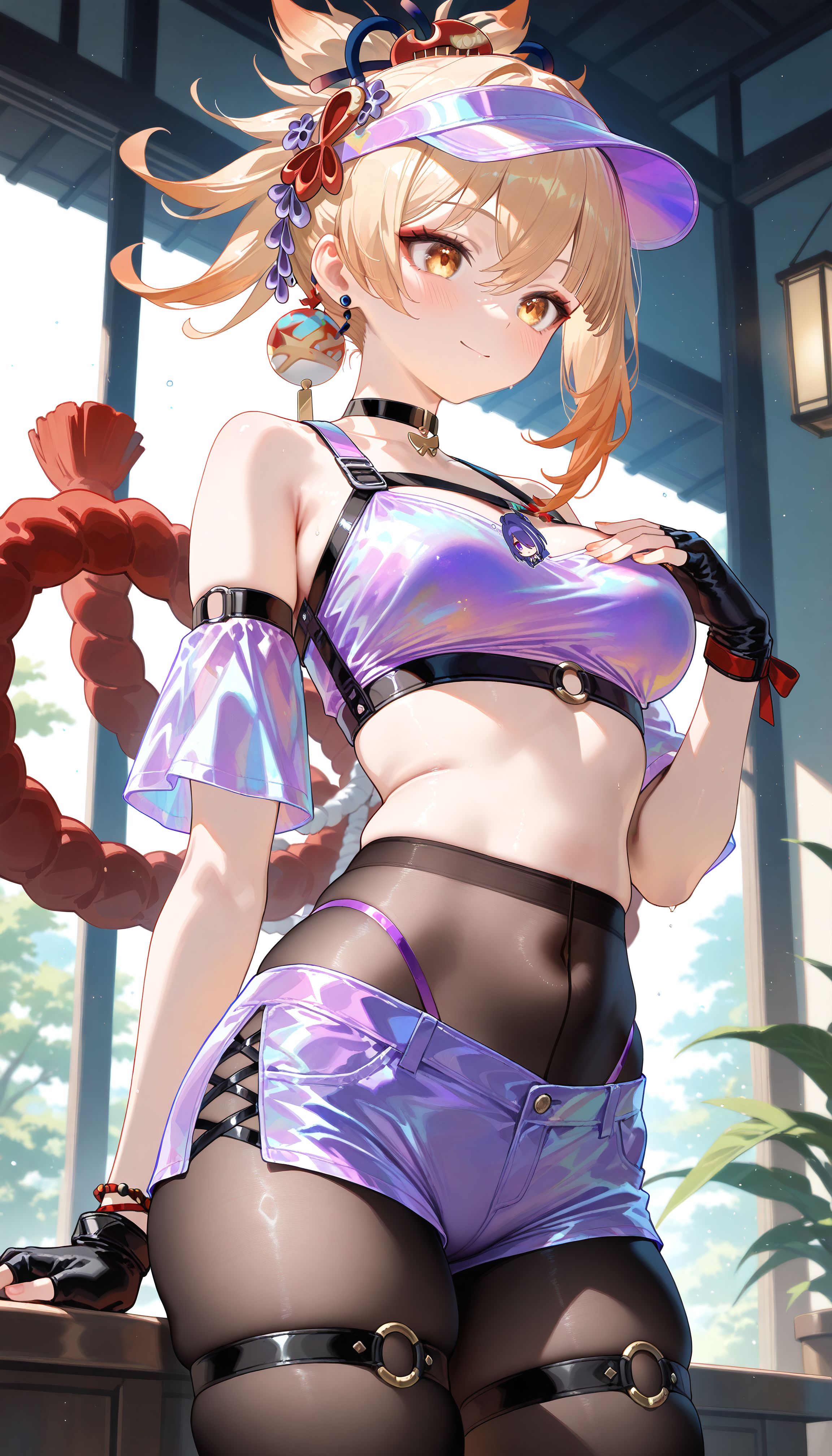 宵宫 原神 运动女孩 二次元 元气少女