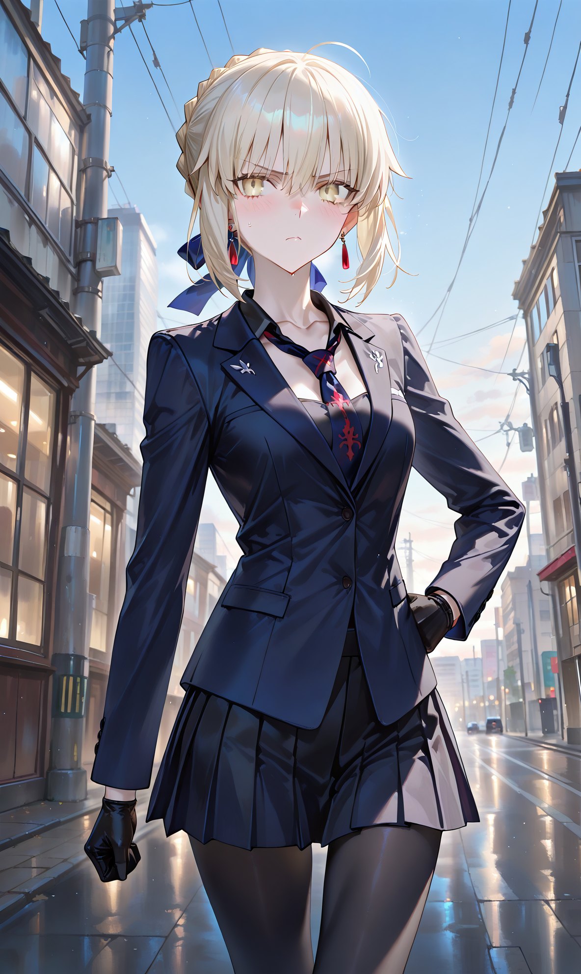 @漫漫长夜 #ai绘画 #二次元 #fate #阿尔托莉雅