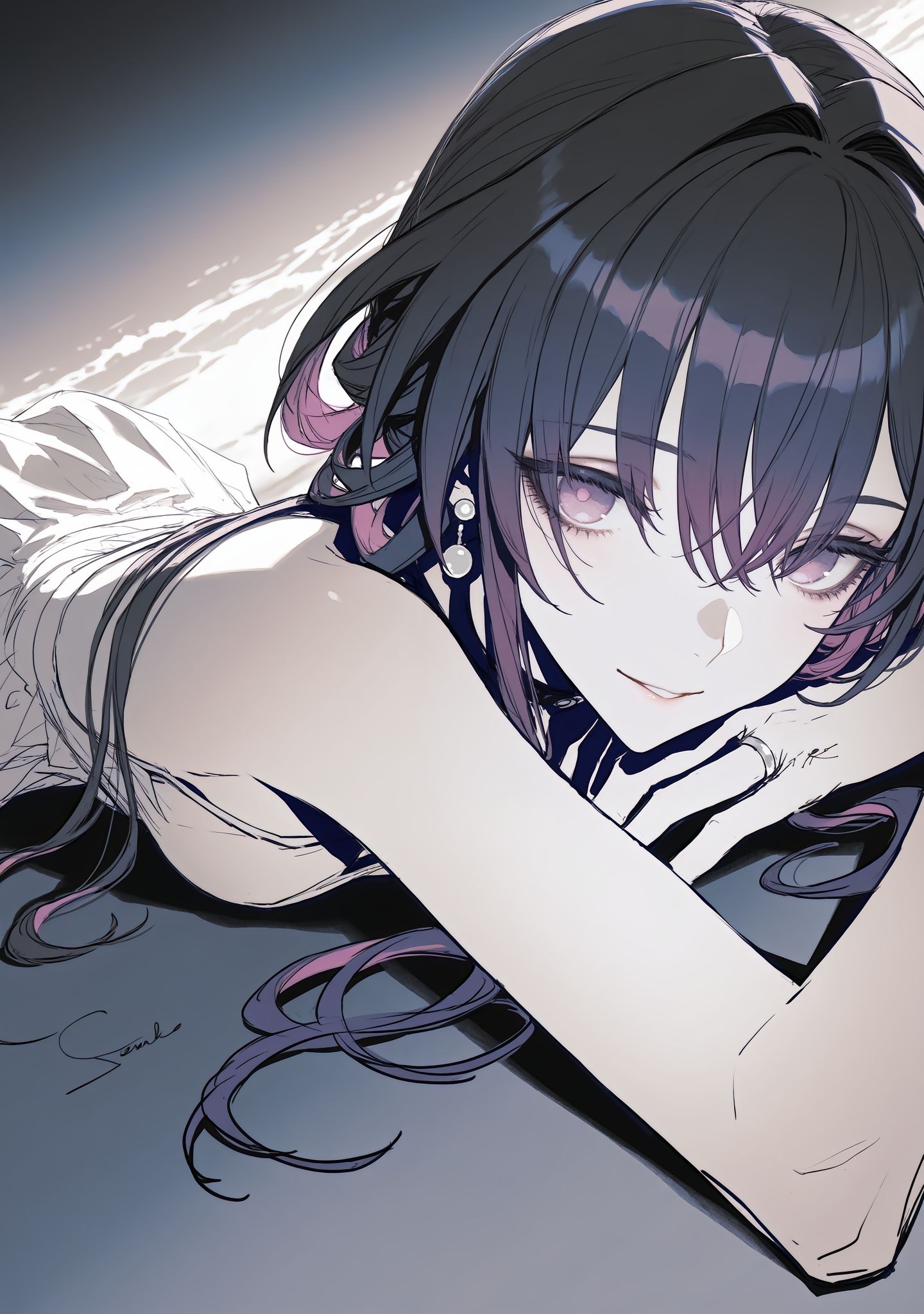 dy@步庭松的二次元壁纸屋 凝视 上头了兄弟们 卡芙卡真的是适合各种风格 卡芙卡 崩坏星穹铁道
