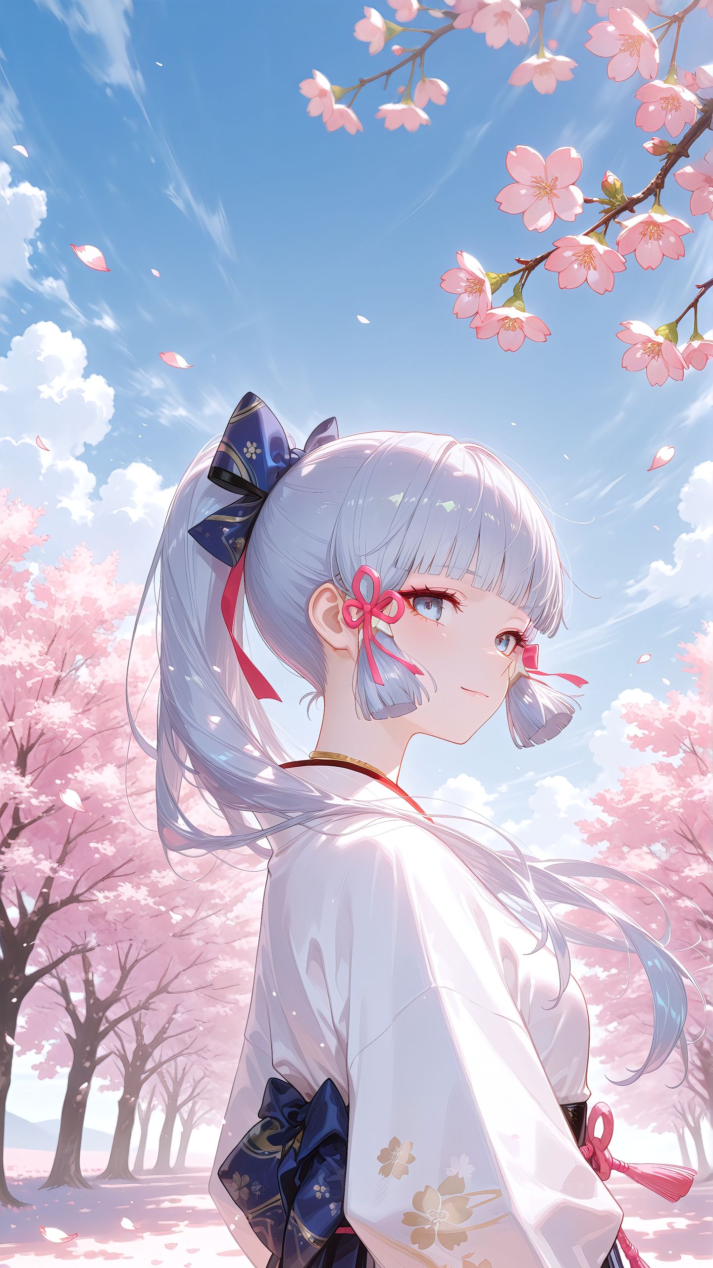 #原神 #神里绫华 #ai绘画